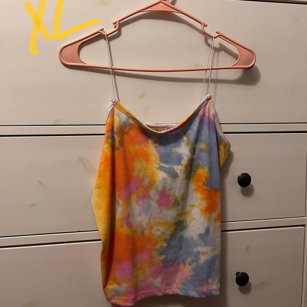 Tye-dye tank top